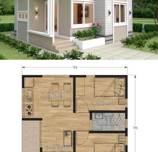 desain rumah minimalis 2 kamar